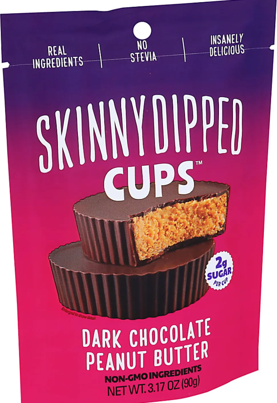 Skinnydipped Peanut Butter Dark Chocolate Cups, 3.17 Oz, Total Qty 10
