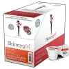 Skinnygirl Single-Serve K-Cup Coffee, Half-Caff Reduced Caffeine Medium Roast, Box Of 24 Pods