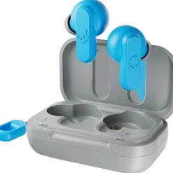 Skullcandy Dime 2 In-Ear True Wireless Headphones, Blue/Light Gray