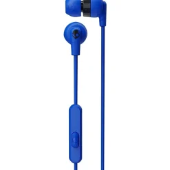 Skullcandy INK'D+ Earbud Headphones, Cobalt Blue, S2IMY-M686