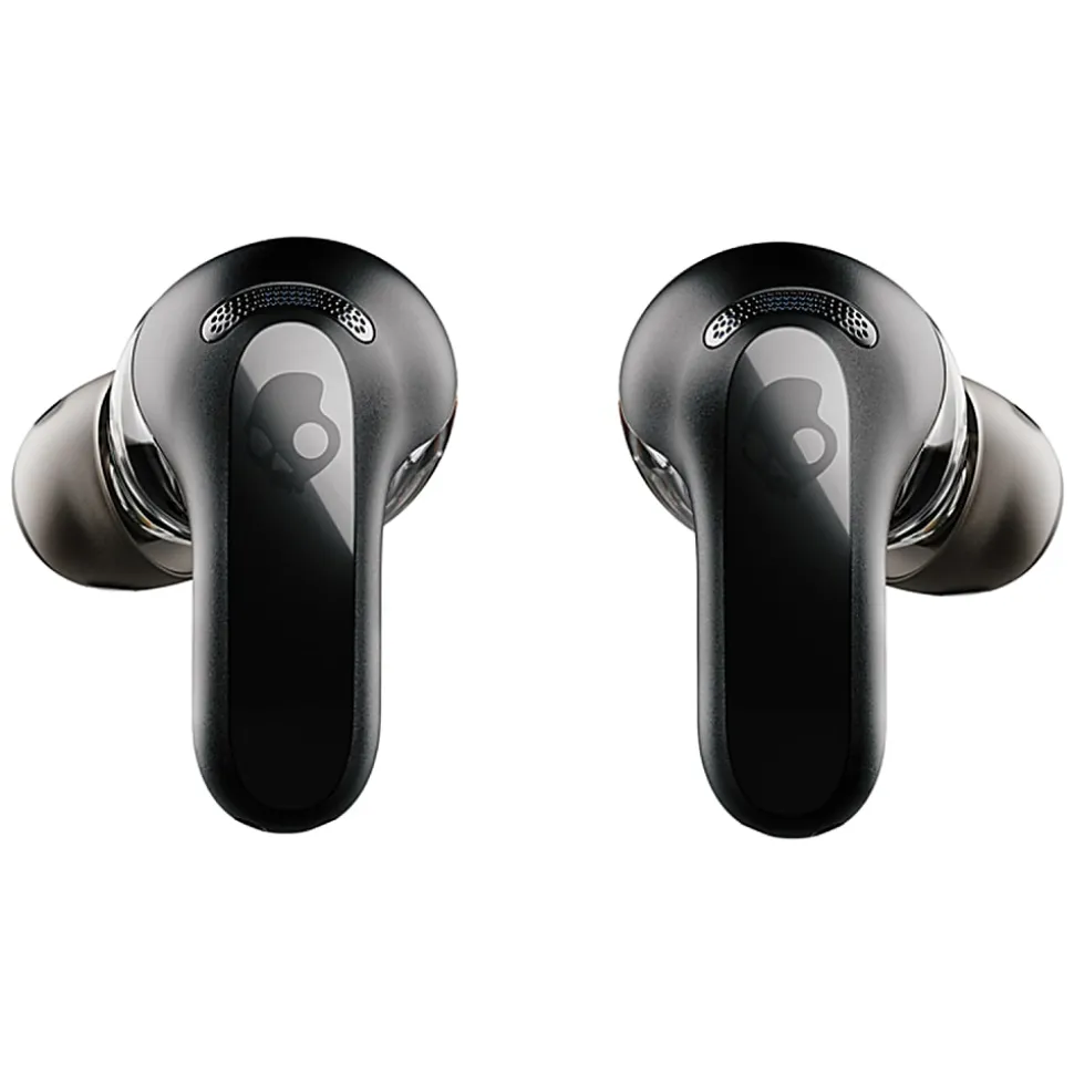Skullcandy Rail True Wireless Noise-Canceling Bluetooth® Earbuds With Microphone And Charging Case, True Black, S2IPW-P740