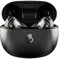 Skullcandy Rail True Wireless Noise-Canceling Bluetooth® Earbuds With Microphone And Charging Case, True Black, S2IPW-P740