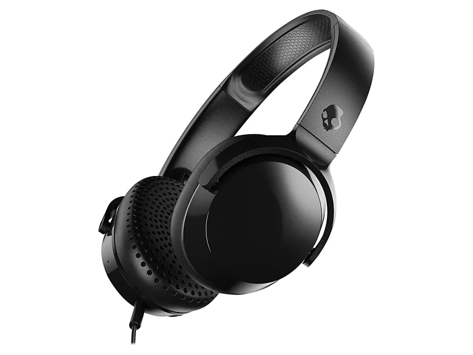 Skullcandy Riff On-Ear Headphones, Black, S5PXY-L003