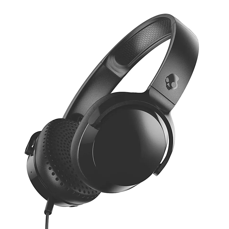 Skullcandy Riff On-Ear Headphones, Black, S5PXY-L003