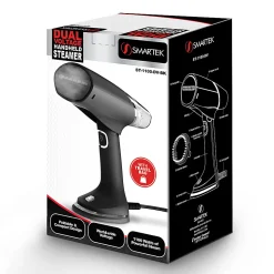 Smartek Foldable Handheld Garment Steamer, Black, Total Qty 1
