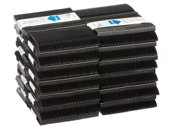 SmartStock T-Series Disposable Cutlery Refills, Polypropylene Knives, Black, 40 Knives Per Refill, Box Of 24 Refills