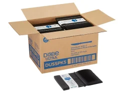 SmartStock T-Series Disposable Cutlery Refills, Polypropylene Knives, Black, 40 Knives Per Refill, Box Of 24 Refills