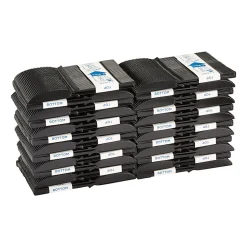 SmartStock T-Series Disposable Cutlery Refills, Polystyrene Knives, Black, 40 Knives Per Refill, Box Of 24 Refills
