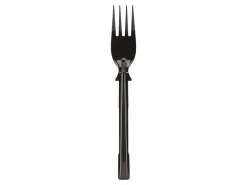 SmartStock T-Series Disposable Cutlery Refills, Polypropylene Forks, Black, 40 Forks Per Refill, Box Of 24 Refills