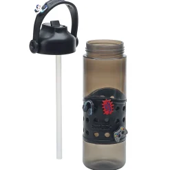Smash Charms Water Bottle, 25 Oz, Black