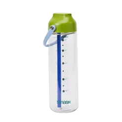 Smash Icon Sipper Drink Bottle, 27 Oz, Blue
