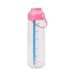 Smash Icon Sipper Drink Bottle, 27 Oz, Pink