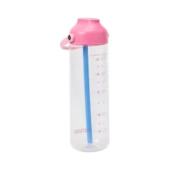 Smash Icon Sipper Drink Bottle, 27 Oz, Pink