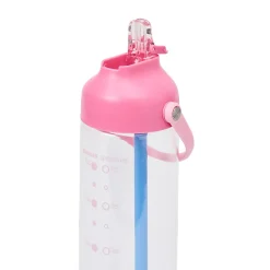Smash Icon Sipper Drink Bottle, 27 Oz, Pink