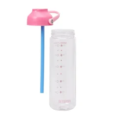 Smash Icon Sipper Drink Bottle, 27 Oz, Pink