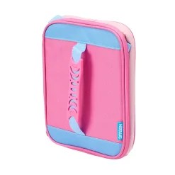 Smash Insulated Duo Handle Lunch Bag, 4-15/16”H x 8-1/2”W x 5-15/16”D, Pink