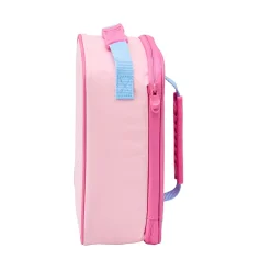 Smash Insulated Duo Handle Lunch Bag, 4-15/16”H x 8-1/2”W x 5-15/16”D, Pink