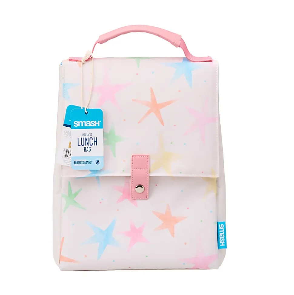 Smash Insulated Tent Lunch Bag, 10-5/8”H x 7-7/8”W x 5-15/16”D, Star