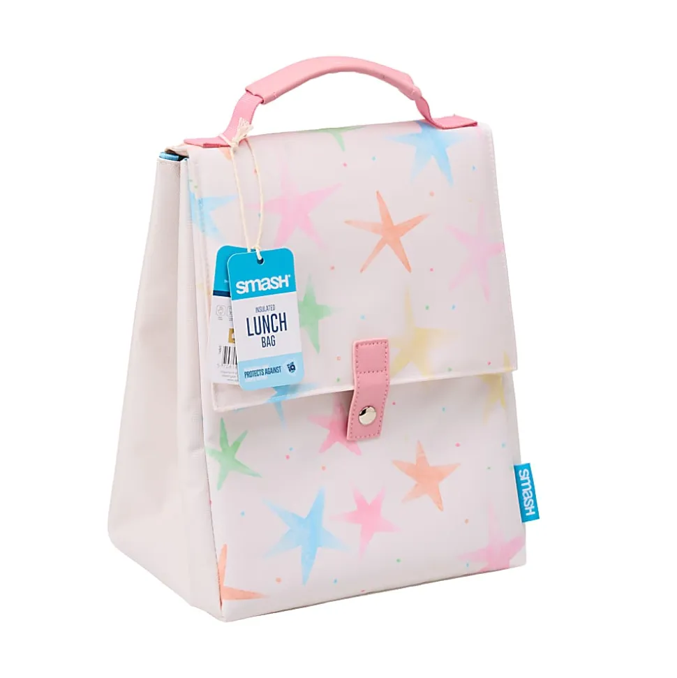 Smash Insulated Tent Lunch Bag, 10-5/8”H x 7-7/8”W x 5-15/16”D, Star