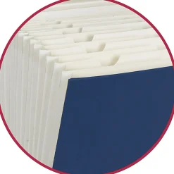 Smead® A-Z Expanding File Box, Assorted