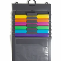 Smead® Cascading Wall Organizer, Letter Size, Multicolor