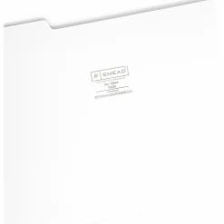 Smead Colored 1/3 Tab Cut Letter Recycled Top Tab File Folder - 8 1/2