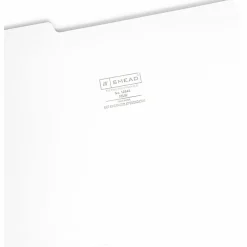 Smead Colored 1/3 Tab Cut Letter Recycled Top Tab File Folder - 8 1/2
