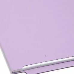 Smead® Color End-Tab Folders, Straight Cut, Letter Size, Lavender, Box Of 100