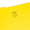 Smead® Color File Folders, Legal Size, 1/3 Cut, Yellow, Box Of 100