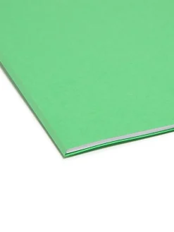 Smead® Color File Folders, Legal Size, 1/3 Cut, Green, Box Of 100