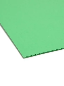 Smead® Color File Folders, Letter Size, 1/3 Cut, Brights, Box Of 100