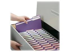 Smead® Color File Folders, Letter Size, 1/3 Cut, Orange, Box Of 100