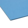 Smead® Color File Folders, With Reinforced Tabs, Letter Size, Straight Cut, Blue, Box Of 100