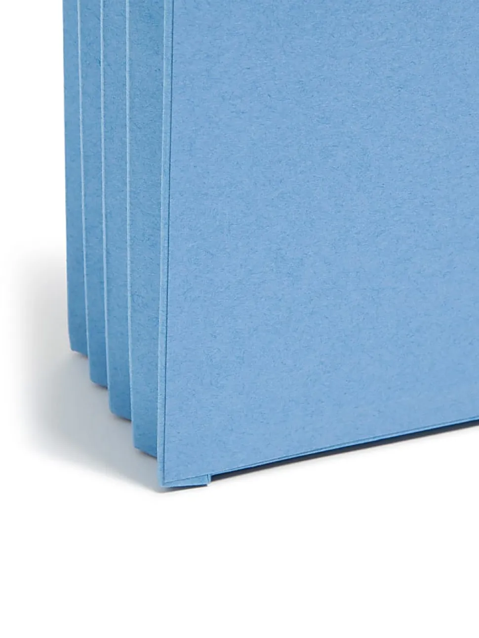Smead® Color File Pockets, 3 1/2" Expansion, 9 1/2" x 11 3/4", Blue, Pack Of 25