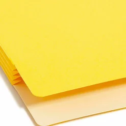 Smead® Color File Pockets, 3 1/2" Expansion, 9 1/2" x 11 3/4", Assorted Colors, Pack Of 5