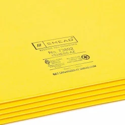 Smead® Color File Pockets, 3 1/2