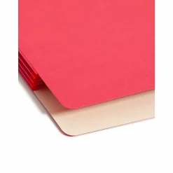 Smead® Color File Pockets, Letter Size, 3 1/2