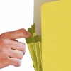 Smead® Color File Pockets, Letter Size, 5 1/4" Expansion, 9 1/2" x 11 3/4", Yellow
