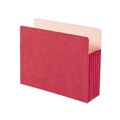 Smead® Color File Pockets, Letter Size, 5 1/4