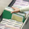 Smead® Color Top-Tab File Pockets, Letter Size, 5 1/4" Expansion, Green