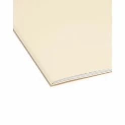Smead® 1/3-Cut Manila File Folders, Letter Size, 100% Recycled, Manila, Box Of 100