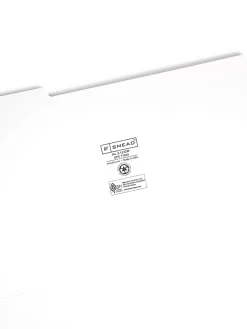 Smead® 1/3-Cut 2-Ply Color File Folders, Legal Size, White, Box Of 100