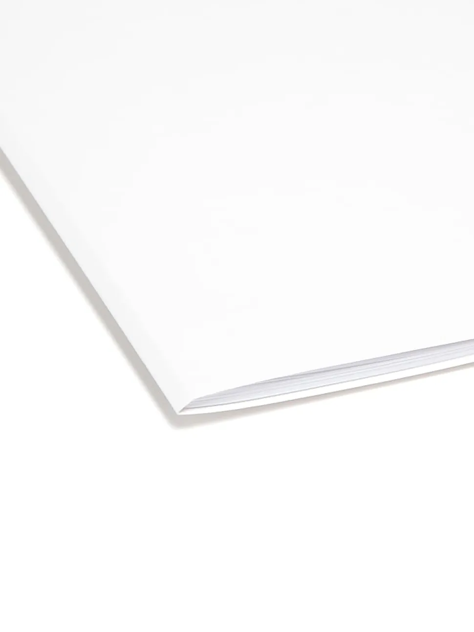 Smead® 1/3-Cut 2-Ply Color File Folders, Legal Size, White, Box Of 100