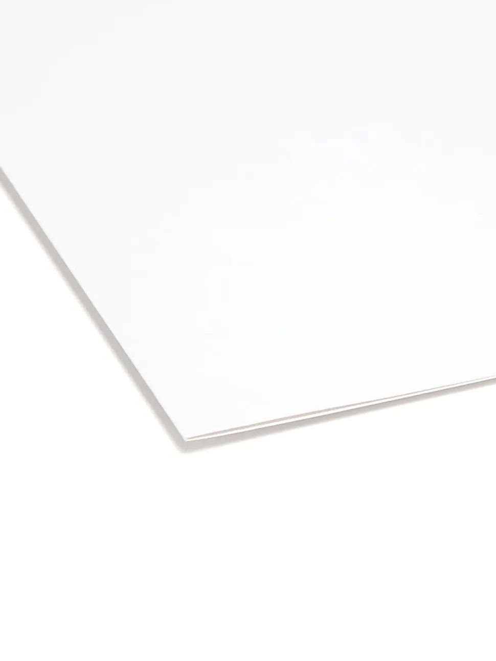 Smead® 1/3-Cut 2-Ply Color File Folders, Legal Size, White, Box Of 100