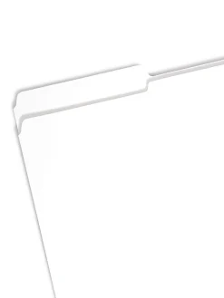 Smead® 1/3-Cut 2-Ply Color File Folders, Legal Size, White, Box Of 100