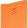Smead® 1/3-Cut 2-Ply Color File Folders, Legal Size, Orange, Box Of 100