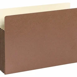Smead® Easy-Access Top-Tab Tyvek® File Pockets, Legal Size, 3 1/2
