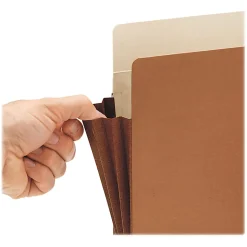Smead® Easy-Access Top-Tab Tyvek® File Pockets, Letter Size, 3 1/2