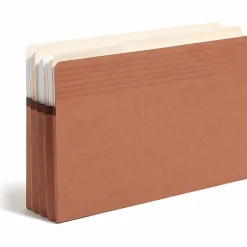 Smead® Easy Grip® Expanding Pockets, Legal Size, 3 1/2