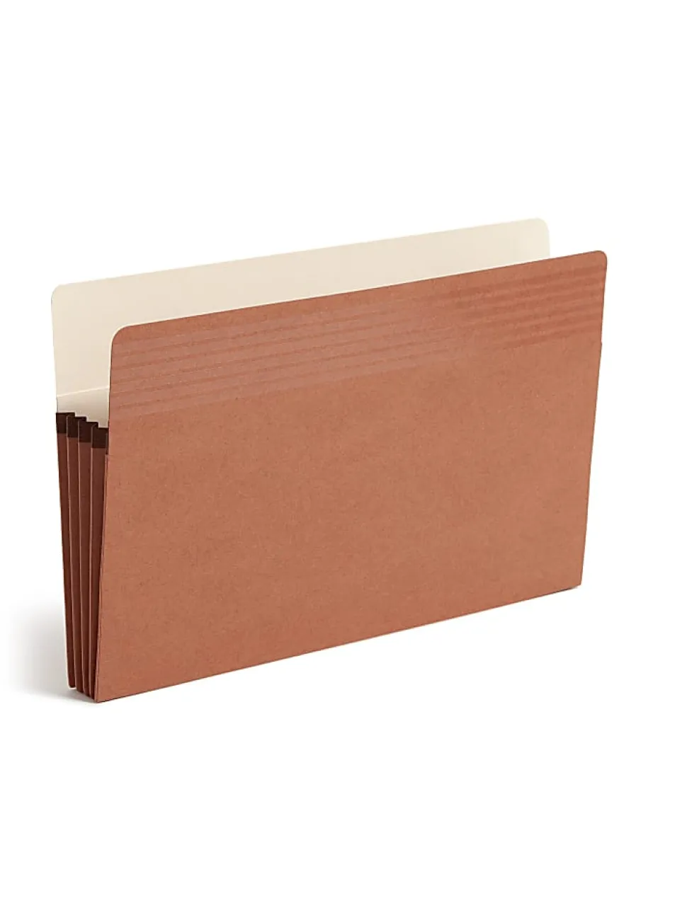 Smead® Easy Grip® Pockets, 3 1/2" Expansion, Legal Size, 30% Recycled, Redrope, Pack Of 25